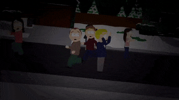 scared car accident GIF by South Park 
