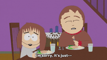 dinner laughing GIF by South Park 