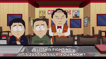 Wondering City Sushi GIF by South Park