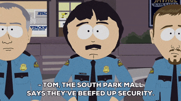 randy marsh security GIF by South Park 