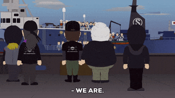 angry whales GIF by South Park 