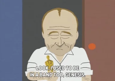 talking phil collins GIF by South Park