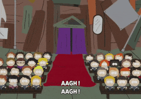 disappointed audience GIF by South Park 