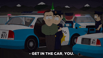 police arresting GIF by South Park 