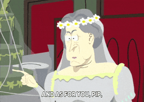old woman crown GIF by South Park 