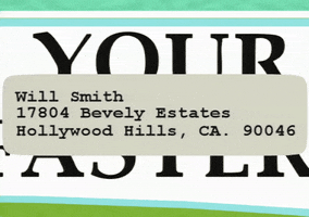 business card street address for will smith GIF by South Park 