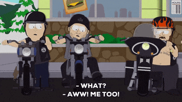 angry motorcycle GIF by South Park 
