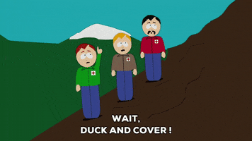 scared shocked GIF by South Park