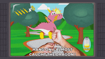 dragon chase GIF by South Park 