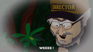 excited steven spielberg GIF by South Park 