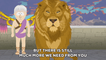lion winning GIF by South Park 
