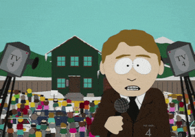 news gathering GIF by South Park 