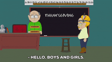 thanksgiving mr. herbert garrison GIF by South Park 