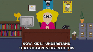 teacher lecturing GIF by South Park 