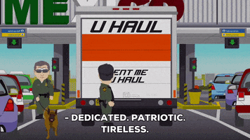 border moving GIF by South Park 