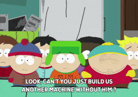 eric cartman machine GIF by South Park 