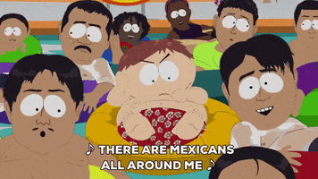 eric cartman mexicans GIF by South Park 