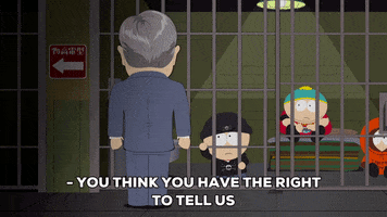 eric cartman jail GIF by South Park 