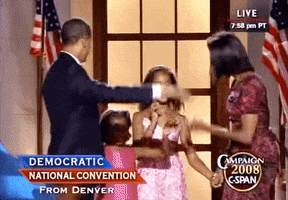 barack obama family GIF by Obama