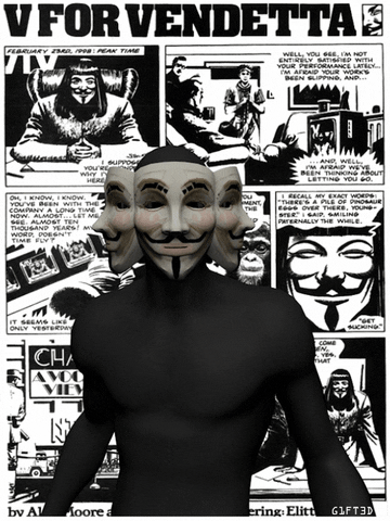 V For Vendetta GIF by G1ft3d