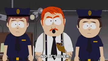 serious police GIF by South Park 