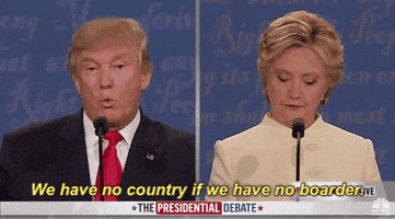donald trump we have no country is we have no boarder GIF by Election 2016