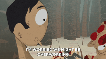 ant working GIF by South Park 
