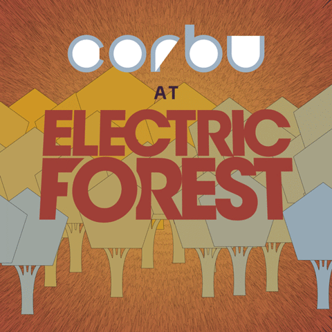 electric forest GIF by Corbu