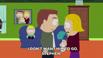 butters stotch fighting GIF by South Park 
