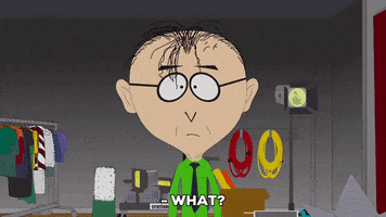 mr mackey confusion GIF by South Park 