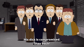 move stay back GIF by South Park 