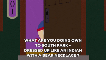 theme park owner talking GIF by South Park 