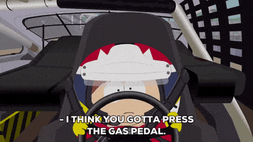 racing driving GIF by South Park 