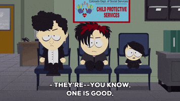 office goth GIF by South Park 