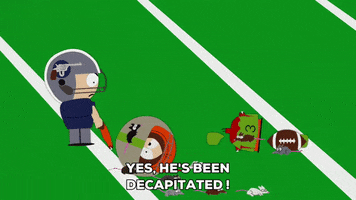 kenny mccormick football GIF by South Park 