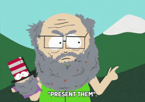 commanding old man GIF by South Park