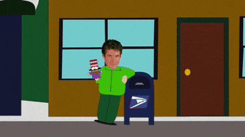 door mail box GIF by South Park 