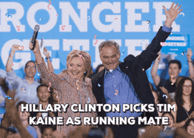 tim kaine GIF by Election 2016