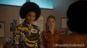 Season 1 Speech GIF by Good Girls Revolt