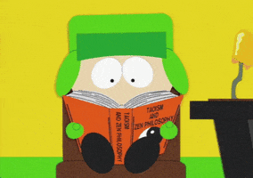 books kyle GIF by South Park 