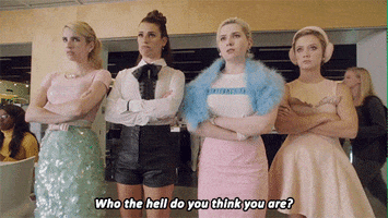 I Dont Know Her Fox Tv GIF by ScreamQueens