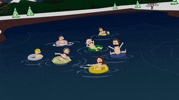 water lake GIF by South Park 