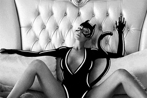 Sexy Cat Woman GIF by randydrosario