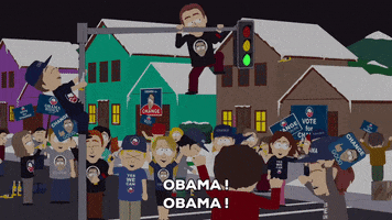 obama street GIF by South Park 