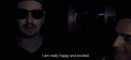 i am really happy and excited GIF by Robin Schulz