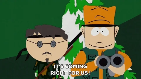 gun shoot GIF by South Park