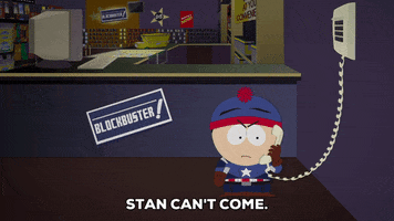 picture Randy Marsh Blockbuster Gif stan marsh phone gif by south park
