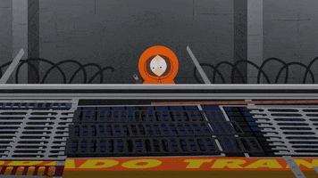 turning kenny mccormick GIF by South Park 