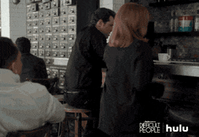 difficult people finger wag GIF by HULU