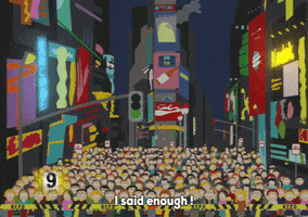 crowd sign GIF by South Park